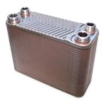 Wiltec Échangeur de chaleur thermique avec 60 plaques ? 191 x 73 x 153 Wiltec Échangeur de chaleur thermique avec 60 plaques ? 191 x 73 x 153