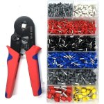 Hsc8 6 - 4a + 1200 embouts de cble - pince  sertir - 025 - 10mm - outil de sertissage pour lectricien ...