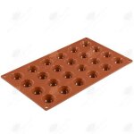 Htbe® moule à boules de chocolat 24 même semi - circulaire creux semi - circulaire en silicone moule ... Htbe® moule à boules de chocolat 24 même semi - circulaire creux semi - circulaire en silicone moule ...