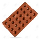 Moule à gâteau - htbe® - demi - boule sphère - silicone de qualité alimentaire - 24 cm - compatible lave ... Moule à gâteau - htbe® - demi - boule sphère - silicone de qualité alimentaire - 24 cm - compatible lave ...
