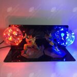 Htbe singe roi dragon ball lampe de table anime figure crative led lampe de table eye light jouet cratif ...