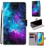 Huawei p30 lite coque beau pu cuir magn�tique flip portefeuille support porte - carte dragonne protecteur ...