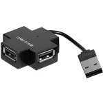 Hub 4 ports usb 2. 0 croix noire