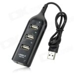 Hub multiprise 4 ports usb - noir