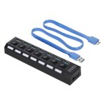 Hub usb 3. 0 commutateur avec 7 - port pour extension telephone souris disque usb Hub usb 3. 0 commutateur avec 7 - port pour extension telephone souris disque usb