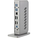 Hub usb - startech - dk30a2dhuue - 6 ports usb a - 1 port rj - 45 - noir