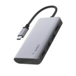 Hub adaptateur usb - c - belkin - 4en1 - hdmi 4k - 2x usb 3. 0 - power delivery 100w