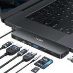 Hub usb c pour macbook adaptateur mac book air pro 8 en 2 avec hdmi 4k thunderbolt 3 usb - c usb 3. 0 ...