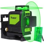Huepar niveau laser professionnel porte de 150pieds horizontal et verticale  360degrs ligne laser ...