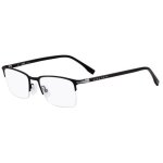 Lunettes de vue hugo boss boss 1007 / it 52 / 19 / 145 003 matte black metal frames man hugo boss boss ...