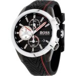 Hugo boss homme 44mm bracelet silicone noir quartz analogique montre 1513284 Hugo boss homme 44mm bracelet silicone noir quartz analogique montre 1513284