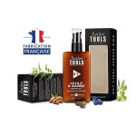 Huile barbe n�3 aux huiles 100% naturelles 80 ml - made in france - favorise la pousse de la barbe