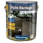 Huile bardage - anthracite - blanchon - 5 litres