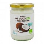 Agidra - huile de coco dsodorise bio - pot 456g