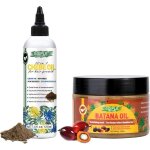 Huile de croissance capillaire - febest - huile de batana - naturelle - chebe - 120 ml - croissance des ...