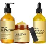 Huile de croissance des cheveux - 3pices - 60ml - shampooing rosemary 60ml - crme capillaire 120ml ...