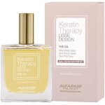 Huile �lixir - alfaparf - lisse design keratin therapy - 50ml - effet soyeux - lissage facile