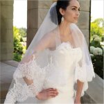 Huixin3 mtres de paillettes haut de gamme lacet de dentelle accessoires de mariage voile de marie ...
