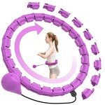 Hula hoop intelligent avec compteur anneau de fitness détachable et redimensionnable à 24 sections fitness ... Hula hoop intelligent avec compteur anneau de fitness détachable et redimensionnable à 24 sections fitness ...