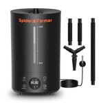 Humidificateur d?air - spider farmer - 6l - ultrasonique - diffuseur d?aromas - 3 niveaux de brumisation ... Humidificateur d?air - spider farmer - 6l - ultrasonique - diffuseur d?aromas - 3 niveaux de brumisation ...