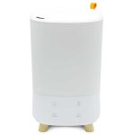 Humidificateur dair - solnan - blanc et noir - contr�le tactile - fonction hygrostat