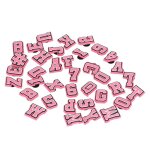 Hurrise charme de chaussure de lettre breloque de chaussure en pvc 37 pi�ces motif de lettres et de accessoire ...
