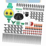 Hurrise kit dirrigation goutte � goutte syst�me darrosage darrosage darrosage de tube et minuterie multicolore ...