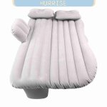 Hurrise lit gonflable car inflatable bed back mattress airbed for rest sleep travel camping black auto ...