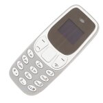 Hurrise - mini tlphone portable  bouton - double sim - lecteur de musique - faible rayonnement - blanc ...