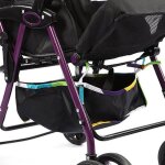 Hurrise organisateur de poussette 1pc bb poussette landau panier infrieur poussette buggy shopping ...