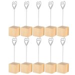 Hurrise photo holder 10 pièces porte - photo note carte de message image pince en métal support en bois ... Hurrise photo holder 10 pièces porte - photo note carte de message image pince en métal support en bois ...