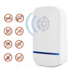 Hurrise rpulsif ultrasonique rpulsif  ultrasons lectronique antiparasitaire intrieur pour moustiques ...