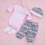 Hurrise vtements de poupe poupe de simulation love ensemble de vtements  motifs pour poupe nouveau ...