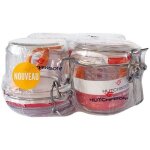 Hutchinson lot de 4 terrines à conserves - 200 g Hutchinson lot de 4 terrines à conserves - 200 g