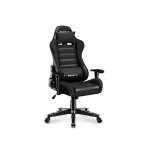 Huzaro ranger 6. 0 black chaise gaming fauteuil gamer de jeu ergonomique hauteur rglable pivotant support ...