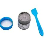 Hy510 pate thermique graisse grise en pot de 25gr cpu gpu + spatule