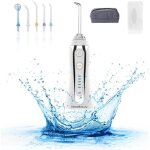 Hydropulseur dentaire kinseibeauty - 5 modes - 5 jets - réservoir 300ml - blanc Hydropulseur dentaire kinseibeauty - 5 modes - 5 jets - réservoir 300ml - blanc