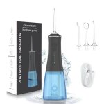 Hydropulseur - napasa - professionnel - rechargeable - 4 modes - 280ml - ipx7 �tanche - noir