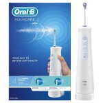 Hydropulseur - oral - b - aquacare 4 - blanc - nettoyage interdentaire - usage quotidien