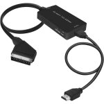 Hykjside adaptateur pritel vers hdmi avec cbles hdmifull hd 720p - 1080p switch audio converter pour ...