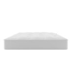 Surmatelas housse - hypnia - nuage - satin de coton - 90x200 cm - �paisseur 10 cm