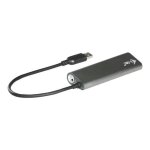 Hub usb - i - tec - metal - 4 ports usb 3. 0 - externe - pc mac