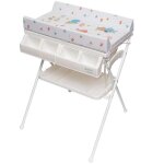Ib style® table à langer pliable avec baignoire my little farm colors Ib style® table à langer pliable avec baignoire my little farm colors