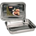 Ibili 651840 plat  rtir en inox avec anses pliantes 40 cm bistrot
