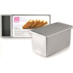 Moule  pain - ibili - 815520 - aluminium anodis - couvercle coulissant - 194 x 107 x 114 cm
