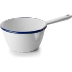Casserole - ibili - 904012 - 12 cm - mail blanc - bec verseur pratique