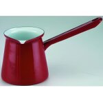 Cafetire turque - ibili - 910145 - acier maill vitrifi - rouge - 050 l