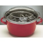 Ibili 961224t korinto friteuse avec panier et couvercle 24 cm Ibili 961224t korinto friteuse avec panier et couvercle 24 cm