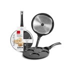 Ibili - crêpière pour 4 mini - crêpes natura 26 cm fonte d?aluminium antiadhésif style pierre compatible ... Ibili - crêpière pour 4 mini - crêpes natura 26 cm fonte d?aluminium antiadhésif style pierre compatible ...