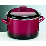 Ibili - marmite droite avec couvercle volcan 24cm acier maill compatible avec l?induction